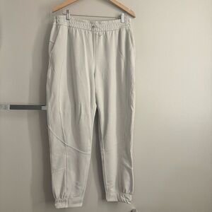 Lululemon Athletica Cream Track Pants softstreme white opal